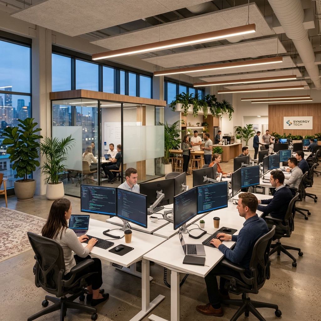 Cybernetix IT Team and Engineering Workspace